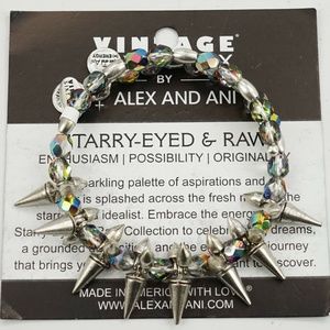 Alex and Ani Vintage 66 Prism Rock and Raw Wrap Bracelet